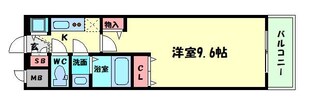 クリスタルグランツ心斎橋ＥＡＳＴの物件間取画像